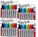 Sharpie Permanent Markers, Chisel Tip, Assorted Colors, 8-Count (38250PP) - 4 Packs, 32 Markers in Total - Black, Blue, Turquoise, Green, Lime, Orange, Red, and Purple