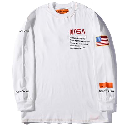 Sweat-shirt Heron Preston NASA - Taille M - Blanc - Neuf Sans étiquettes - Style Streetwear Collector