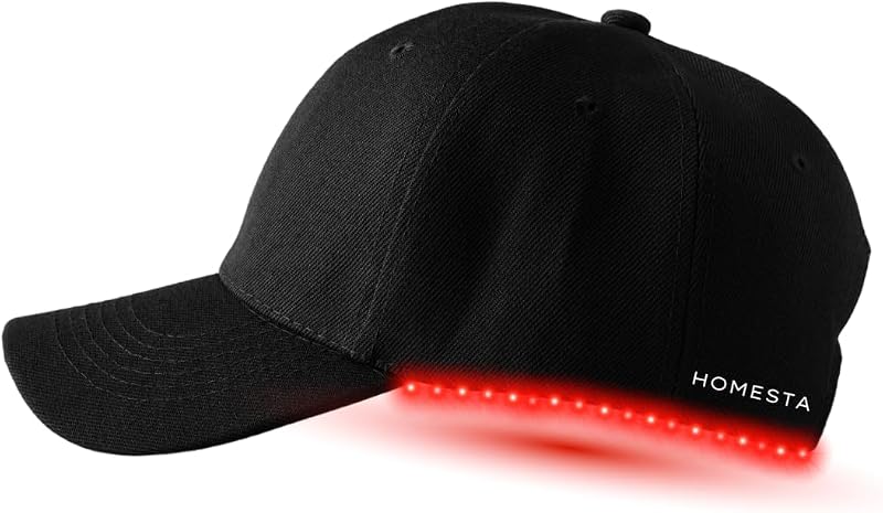 HOMESTA Red Light Therapy Hair Growth Cap for Men Women Laser Follicle