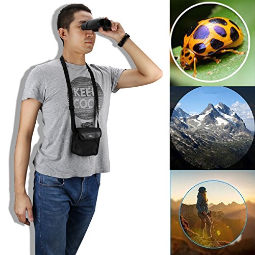 G4Free-12x25-Compact-BinocularsBAK4Green-LensLarge-Eyepiece-Super-High-Powered-Field-Surveillance-Binoculars