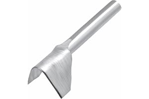 tooloflife V Shape Leather Craft Cutter Punch – High-Grade Metal Precision Tool for Leather/Paper/Thin Wood/Electronic Compon