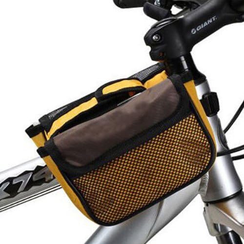 Bicycle Frame Double Bag Bicycle Front Tube Bag Mountain Bike Bag.