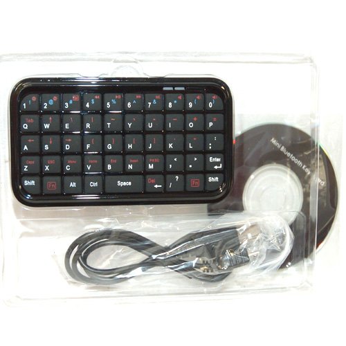 Simply Silver - New iTon Bluetooth 49-Key Mini Keyboard Wireless keypad iPhone 6/5s/5c/4s/iPad/3