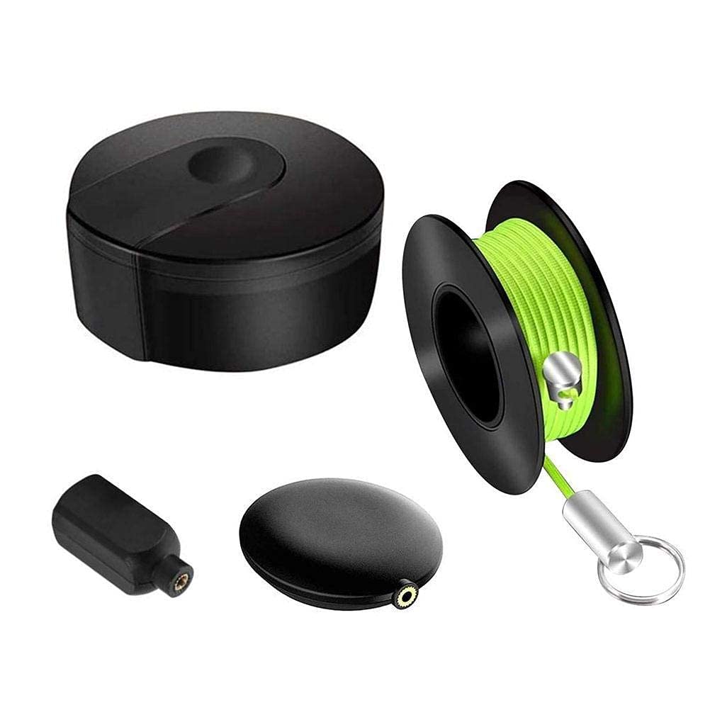 Miokycl Magnetic Cable Puller, Magnetic Wire Puller Guide System, Silver, PVC Handle, Modern Style