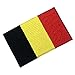 Belgium Flag Embroidered Belgian National Emblem Iron On Sew On Patch