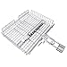 WolfWise Portable 430 Stainless Steel Barbecue BBQ Grilling Basket Removable Handle