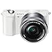 Sony Alpha a5000 Mirrorless Digital Camera with 16-50mm OSS Lens (White) - International Version