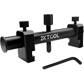 ZKTOOL Universal Ribbed Drive Crankshaft Pulley Puller Removal Tool Kit | for Pulley Size From 35mm-160mm in Diameter, V-ribbed Belt Pulleys On Crankshafts, Alternators, A/C Units &amp; Water Pumps