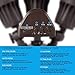LEONLITE 30W 3-Head Motion Activated LED Outdoor Security Light, Photo Sensor, 3 Modes, 150W Halogen Equivalent, 5000K Daylight, 2700lm Floodlight for Entryways, Patios, Decks, Stairs, Bronze
