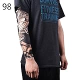 1 Pcs Nylon Fake Temporary Tattoo Sleeve Arm Stockings Tatoo For Men Women by u-hoMEyy