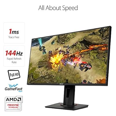 ASUS VG248QE 24" Full HD 1920x1080 144Hz 1ms HDMI Gaming Monitor