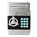 Stylebeauty Electronic Password Piggy Bank Cash Coin Can Money Locker Auto Insert Bills Safe Box Password ATM Bank Saver Birthday Gifts for Kids ( Silver )