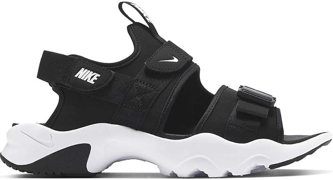 ナイキ Canyon Sandal メンズサンダル キャニオンサンダル Ci8797 002 ブラック ホワイト ブラック スポーツサンダル Amazon