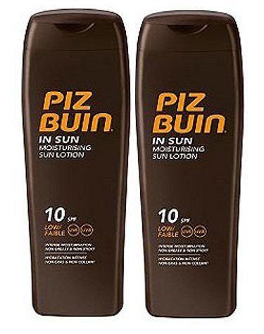 piz buin moisturising sun lotion
