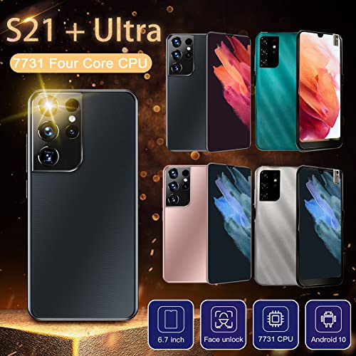 ARGIN Unlocked Cell Phones, S21+ Android 10.0 Smartphone HD Full Screen
