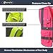 JKSafety 9 Pockets Class 2 High Visibility Zipper Front Safety Vest With Reflective Strips, Meets ANSI/ISEA Standards (X-Large, 150-Pink)