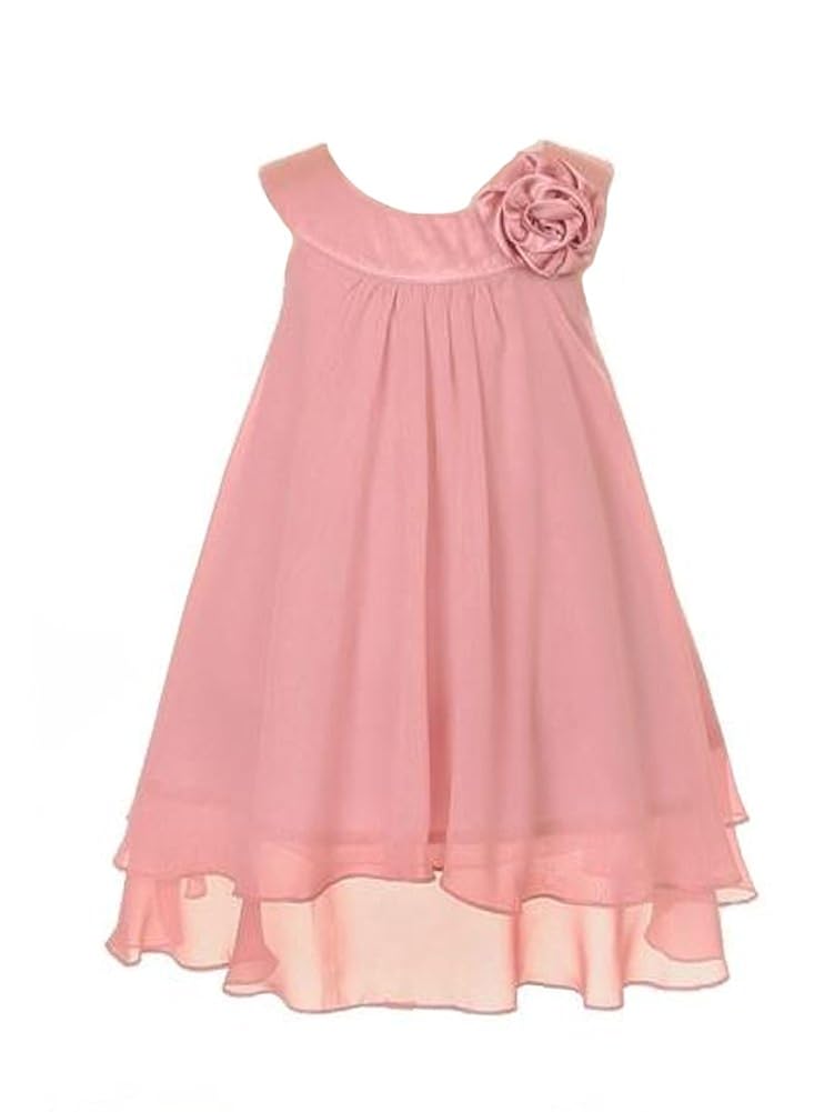 vintage rose flower girl dresses