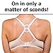 8 Piece Bra Strap Converter Clips - Conceal Racerback Straps Cleavage Control by bogo Brands