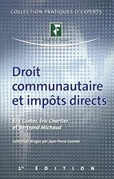 Droit communautaire et impôts directs