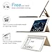 IVSO Case with Keyboard for Apple iPad Pro 10.5, Ultra-Thin Detachable Wireless Keyboard Stand Case/Cover + Pencil Holder for Apple iPad Pro 10.5-inch 2017 Version/iPad air 10.5 2019 Tablet(Gold)