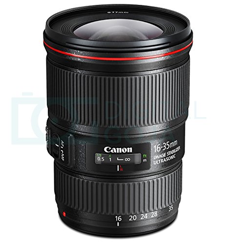 Canon EF 16-35mm f/4L is USM Lens w/Advanced Photo and Travel Bundle - Includes: Altura Photo Sling Backpack, Filter Kit, Camera Cleaning Set
