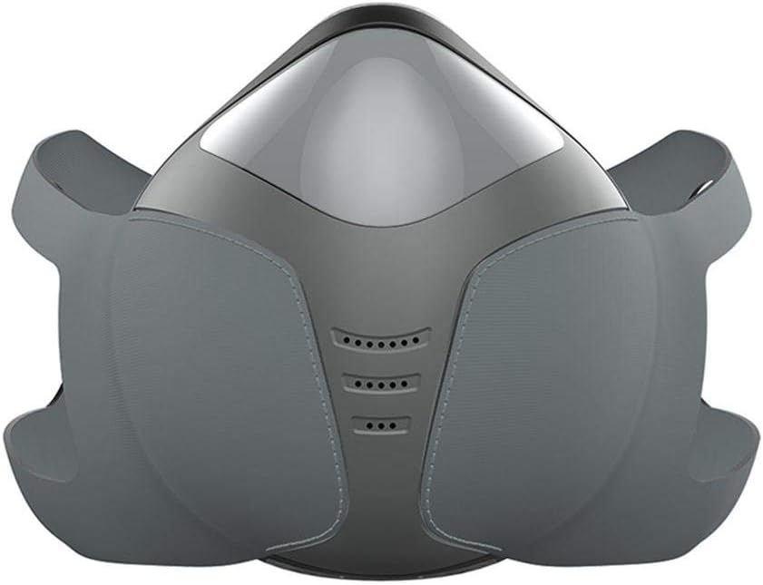Ridecle Smart Electric Air Purifying Mask Anti Pollution Dustproof Mask Exhaust Gas, Pollen Allergy, PM2.5, Running, Cycling Outdoor Activities for Adult