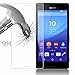 Cadorabo Tempered Glass Works with Sony Xperia M4 / M4 Aqua in HIGH Transparency - Screen Protection 3D Touch Compatible with 9H Hardness - Bulletproof Display Saver