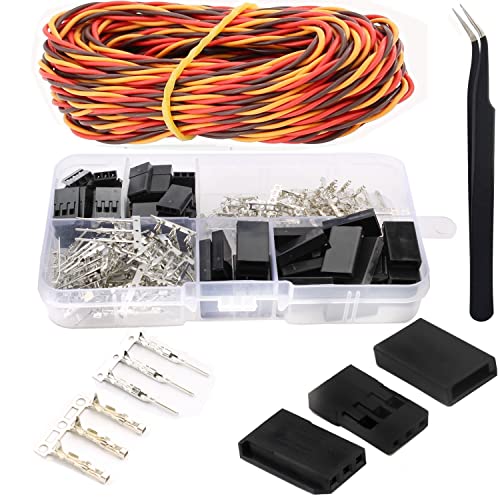 JR connector and brown / red / orange cable