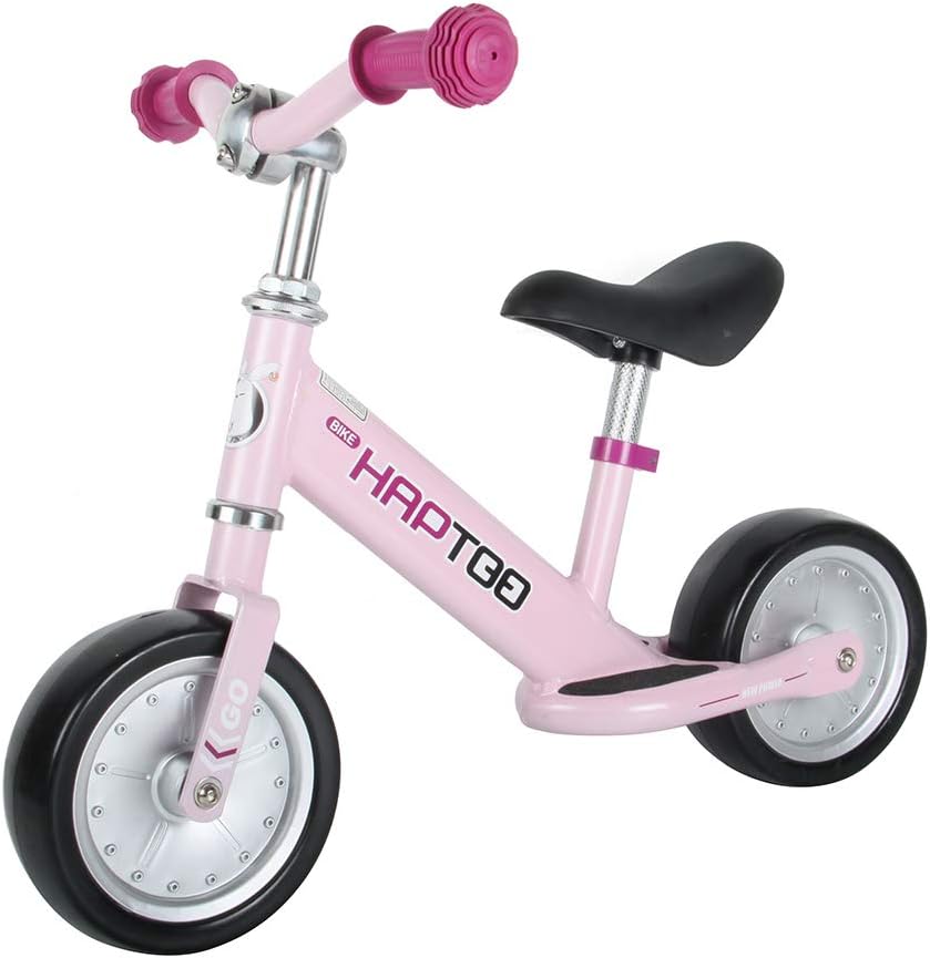 Baby Balance Bike Bicycle Children Aluminum Lightweight Walker 18-48 Months Toys for 2 Year Old No Pedal 2 Wheels Toddler First Bike Thanksgiving Chirstmax Gift Pink Elder