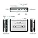 2019 Inatuur 2000 Cassette Tape to MP3 Converter Retro Walkman Audio Tape Capture to MP3 for Mac PC Laptop, Sliver