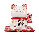 NUOBESTY 1 Set Lucky Wealth Welcoming Cat Chinese