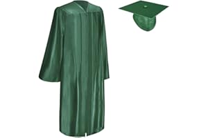Endea Graduation Shiny Cap and Gown