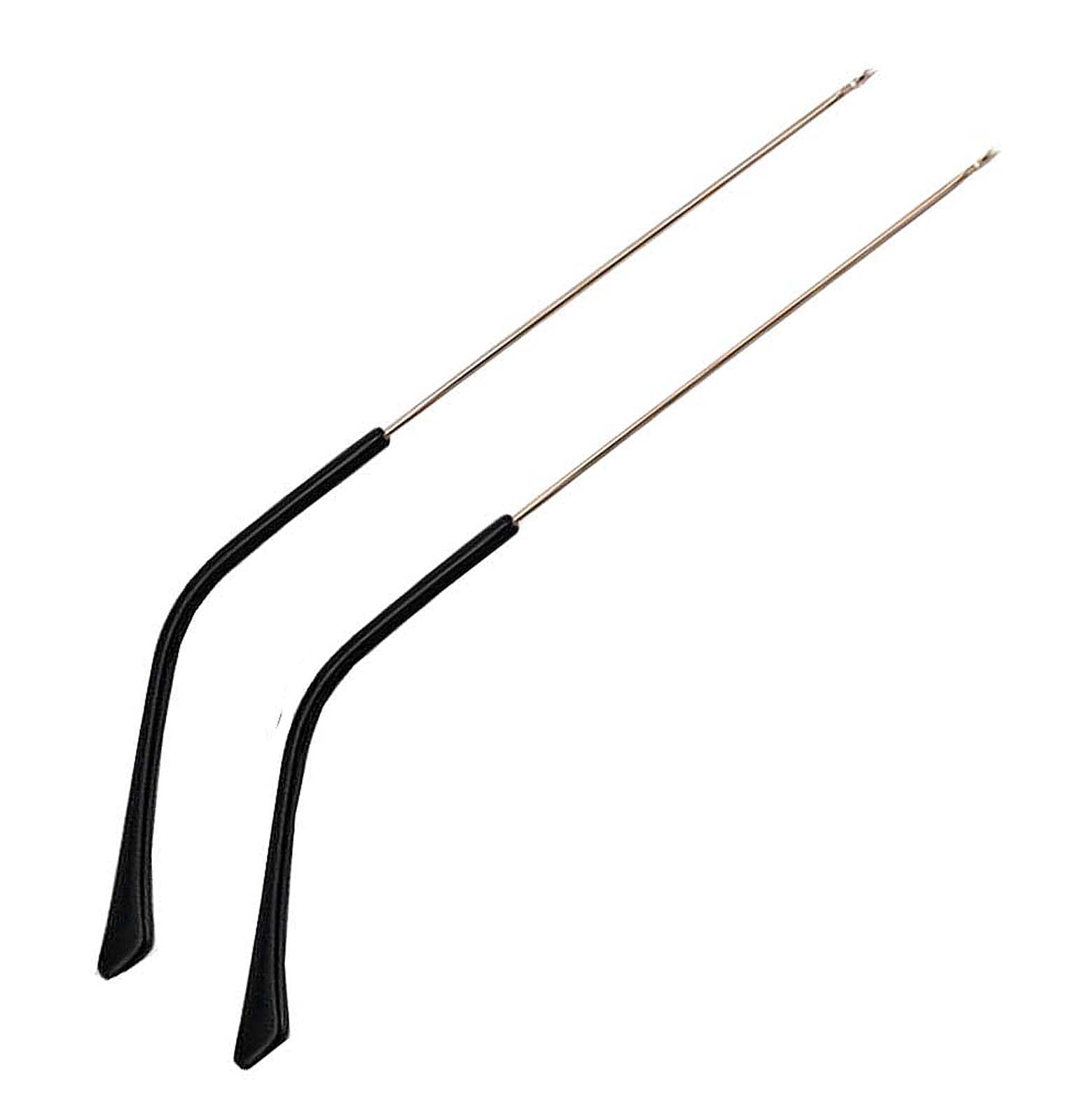 Photo 1 of 1 Pair Metal Frame Arms Legs Replacement Temple Arm for Eyewear Eyeglasses, Golden