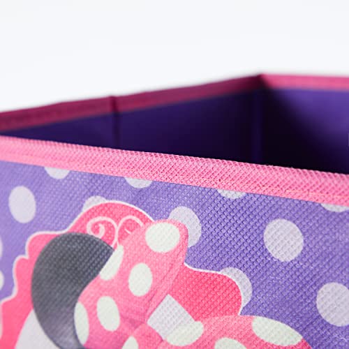 Disney Minnie Mouse Storage Cubes, Set of 2, 10Inch Pricepulse