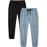 Muaney Toddler Boys Cargo Jogger Pants Baby Boys Sweatpants Thin Quick Dry Casual Pull On Pants