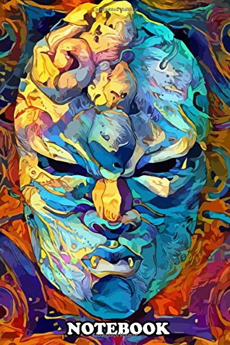 Notebook: Bizarre Adventure Stone Mask V2 , Journal for Writing, College Ruled Size 6" x 9", 110 Pages