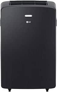 LG LP1217GSR 115V Portable Air Conditioner with Remote Control in Graphite Gray for Rooms up to 300-Sq. Ft. (Renewed)