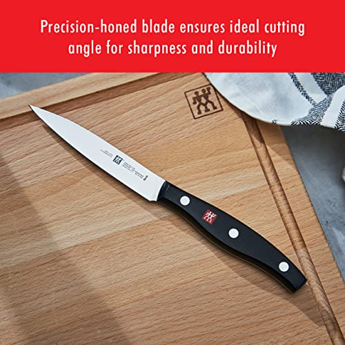 ZWILLING Twin Signature 6Piece German Knife Set with Block, Razor