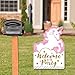 Big Dot of Happiness Rainbow Unicorn - Party Decorations - Magical Unicorn Baby Shower or Birthday Party Welcome Yard Sign