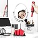 Makeup Brush Cleaner and Dryer Machine Kit - Ewa Professional Portable Electric Automatic 360 Rotating Device With 8 Tools Suitable For All Cosmetic Brushes - Cleaning In Seconds
