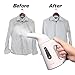 ProAid Portable Fabric Steamer 900W Mini Travel Handheld Garment Steamer, Perfect for Home and Travel, White