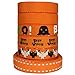 DUOQU 24 Yards 3/8 inch 12 Styles (12x2yd) Halloween Ribbon with Grosgrain Ribbon Satin Ribbon Plaid Ribbon Printed Halloween Element Pattern Orange Series