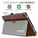 MoKo Case for All-New Amazon Fire HD 8 Tablet (7th Generation, 2017 Release Only) - Slim Folding Stand Cover for Fire HD 8, Vintage Style (with Auto Wake / Sleep)