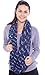 Simplicity 2 Pack Striped Infinity Scarf in Knit Pattern Crochet Circle scarves, Navy