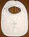 Integrity Designs Premium Embroidered Christening Baptism Boy's Bib
