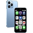 IBOZOU Mini Smartphone 3G Small Unlocked Cellphone Child World's Smallest Mini Phone 3.0 Touch Screen Facial Recognition Kids Dual Sim Students Mobile Phone 2GB+16GB (Blue)