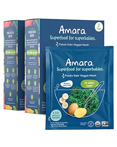 Baby Cereal Stage Amara Organic Baby Food Oats N' Berries