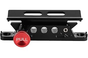 Fire Extinguisher Mounting Bracket, Car Modified Aluminum Alloy Adjustable Fire Extinguisher Mount Bracket Fit for Polaris 90