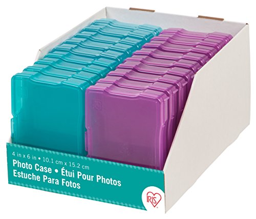 image for IRIS USA, Inc. KP-PC Photo and Craft Case, Pack, Assorted Colors, 4