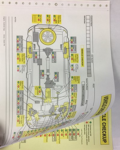 Auto Repair Vehicle Checkup Inspection Form - 2 Part NCR - Quantity 400 (U2) - Thumbnail 2